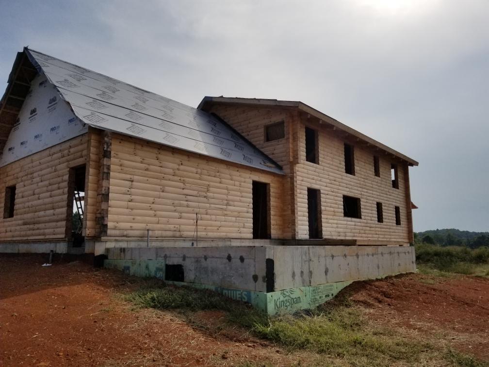 New Custom Log Home | TPC Restoration